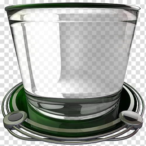 chrome and green icons, recycle bin empty green transparent background PNG clipart
