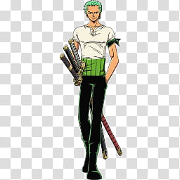 One Piece icon personnages, Roronoa Zoro, One Peace Ronoroa Zoro illustration transparent background PNG clipart