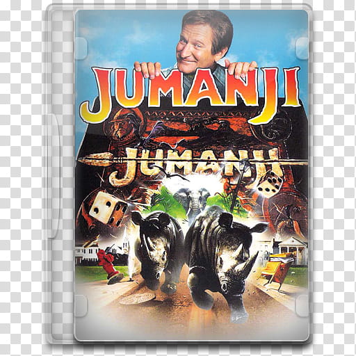 Movie Icon Mega , Jumanji, Jumanji DVD case transparent background PNG clipart