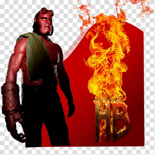 Hellboy, Hellboy  transparent background PNG clipart