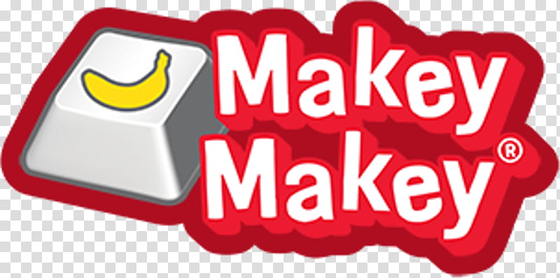 Banana Logo, Makey Makey, Sticker, Printer, Red, Text, Signage, Area transparent background PNG clipart