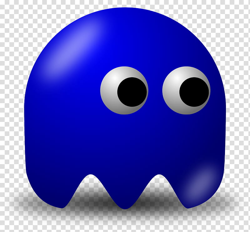 Pacman Pixel Art, Ghosts, Ms Pacman, Pacman World 3, Video Games, Arcade Game, Blue, Cobalt Blue transparent background PNG clipart