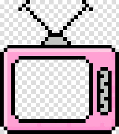 Grunge Devices s, pink CRT television transparent background PNG clipart