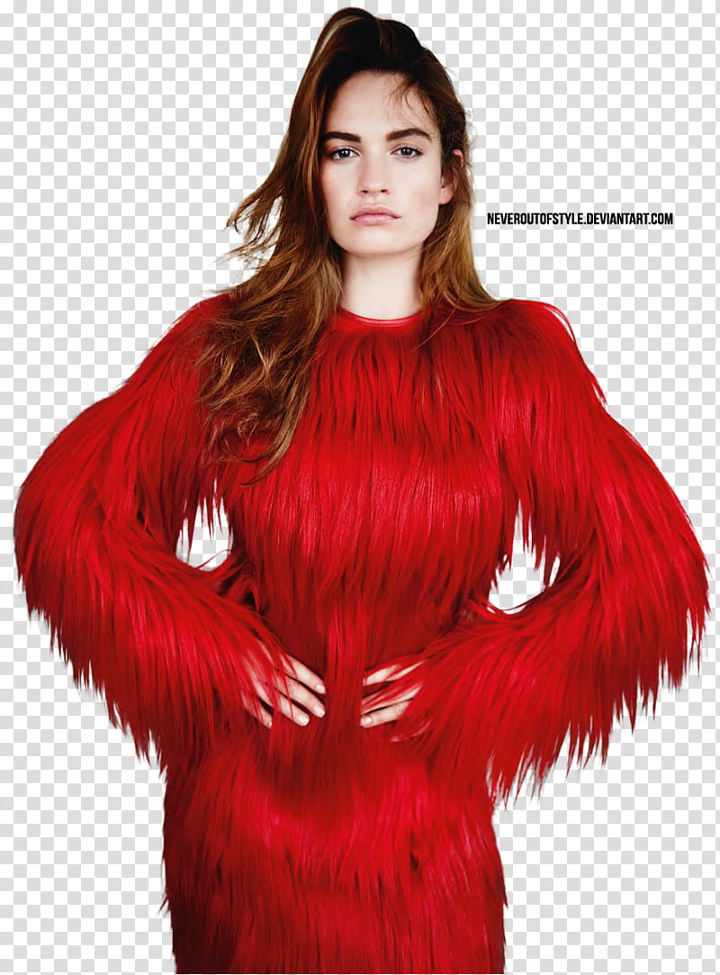 Lily James , set_ transparent background PNG clipart