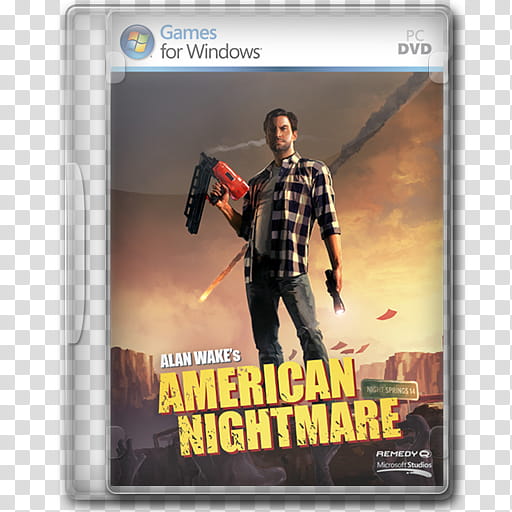 Game Icons , Alan Wake's American Nightmare transparent background PNG clipart