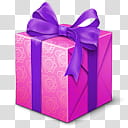 SUPER MEGA DE NAVIDAD RAR, pink and purple gift box transparent background PNG clipart