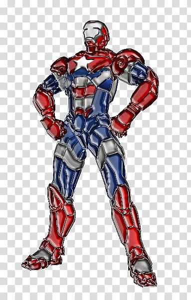 Iron Patriot transparent background PNG clipart