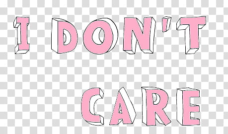 Overlays tipo , i don't care text transparent background PNG clipart
