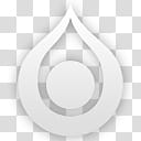 Devine Icons Part , white oil drop logo art transparent background PNG clipart