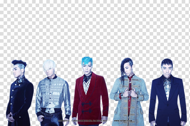 Big Bang , BTS band transparent background PNG clipart