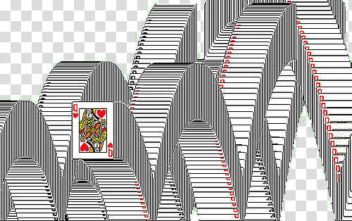 Glitch A of  s, playing cards transparent background PNG clipart