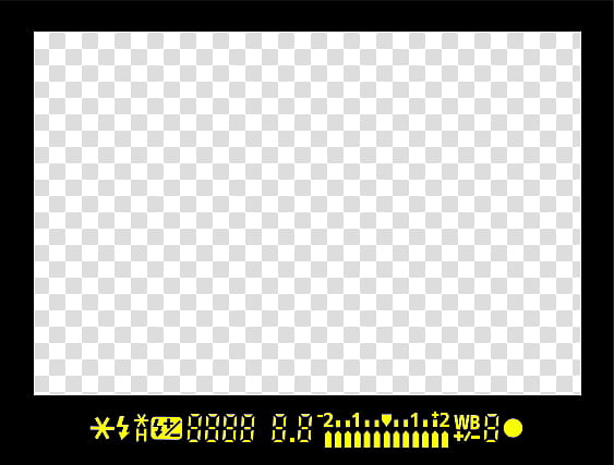 Screenshot Camara , black and yellow boarder template transparent background PNG clipart