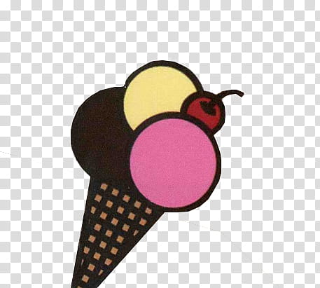 Xoxo , multicolored ice cream cone illustration transparent background PNG clipart