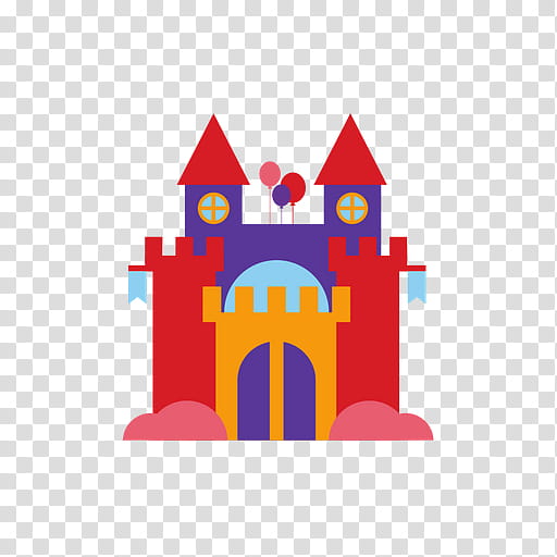 Castle, Inflatable Bouncers, Kidwise Castle Bounce And Slide Bounce House, Area, Line, Logo transparent background PNG clipart