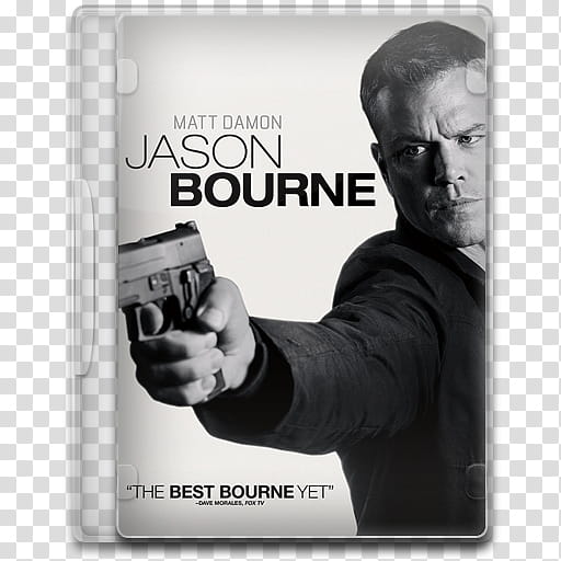 Movie Icon Mega , Jason Bourne, Jason Bourne movie case transparent background PNG clipart