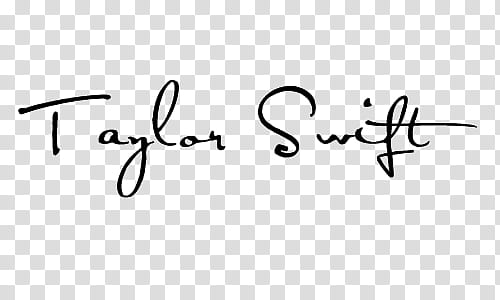 Taylor Swift Text transparent background PNG clipart