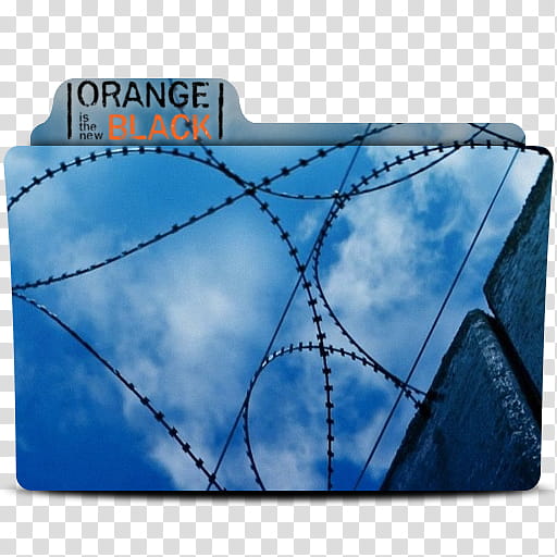 Orange is the new Black Folder Icon , oitnb transparent background PNG clipart