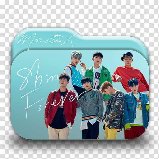 Monsta X Shine Forever Folder Icons, Monsta X transparent background PNG clipart