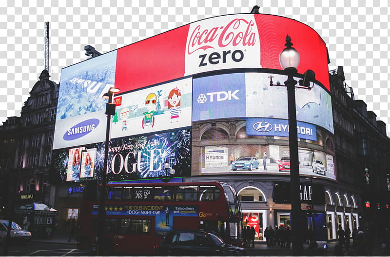 London, New York Times Square transparent background PNG clipart