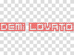 Demi Lovato Texto transparent background PNG clipart thumbnail