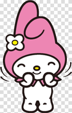 Hello Kitty Head, My Melody, Sanrio, Character, Television, Sticker,  Kuromi, Cartoon transparent background PNG clipart