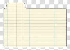 Recursos, ruled paper file folder art transparent background PNG clipart
