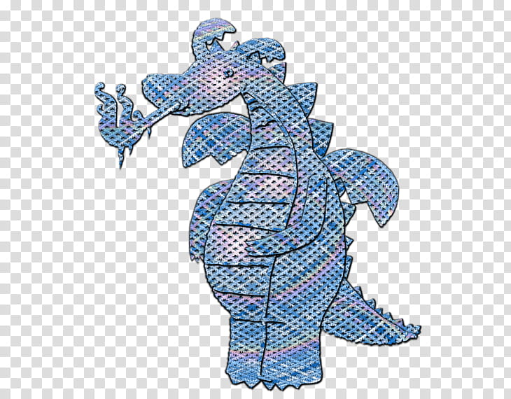 Animal, Seahorse, Papa Smurf, Syngnathidae, Costume Design, Dragon, Sculpture, Crossstitch transparent background PNG clipart
