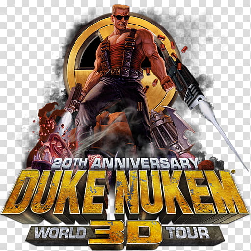 Duke Nukem D World Tour Icon, Duke_Nukem_D_World_Tour_px transparent background PNG clipart
