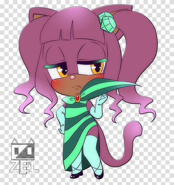 Chibi Gabby transparent background PNG clipart