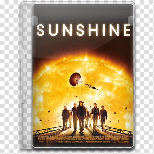Movie Icon , Sunshine, closed Sunshine DVD case transparent background PNG clipart