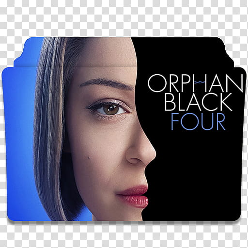Orphan Black series and season folder icons, Orphan Black S ( transparent background PNG clipart