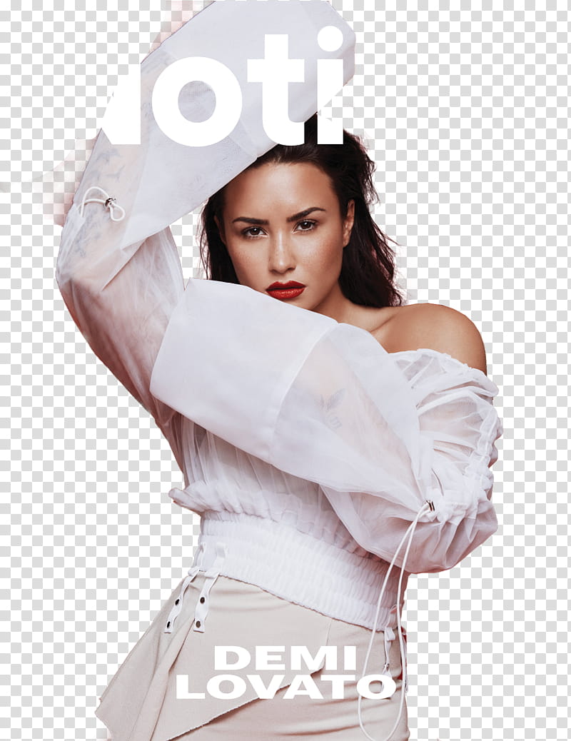Demi Lovato For Notion,  () transparent background PNG clipart