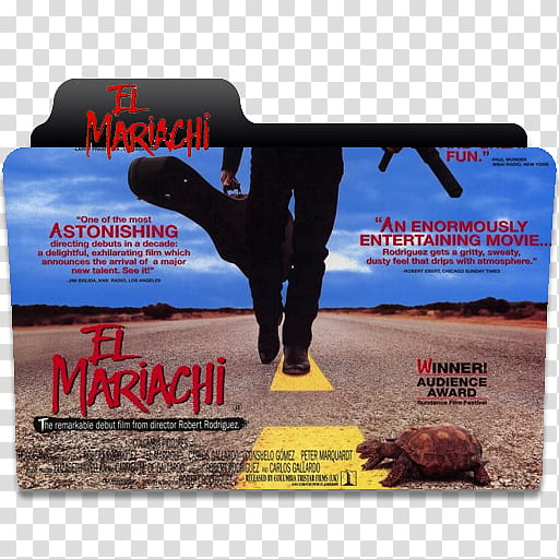 Epic  Movie Folder Icon Vol , El Mariachi transparent background PNG clipart