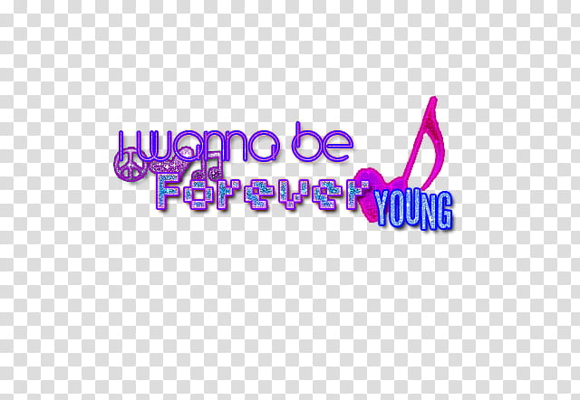 Forever Young, forever young text overlay transparent background PNG clipart