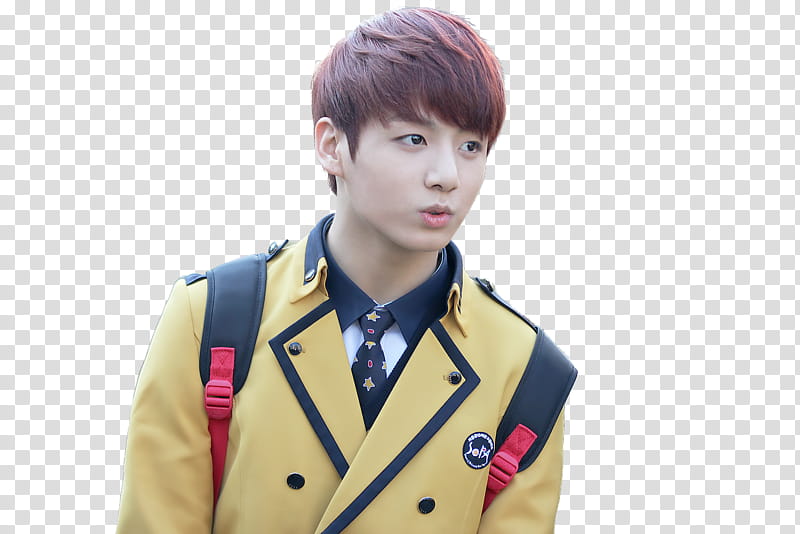 JungKook BTS, brown haired man transparent background PNG clipart