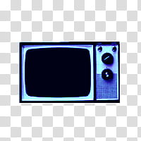 ONE, vintage TV illustration transparent background PNG clipart