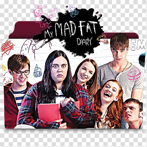TV Series Icon Pack , [UK] My Mad Fat Diary ( ) transparent background PNG clipart