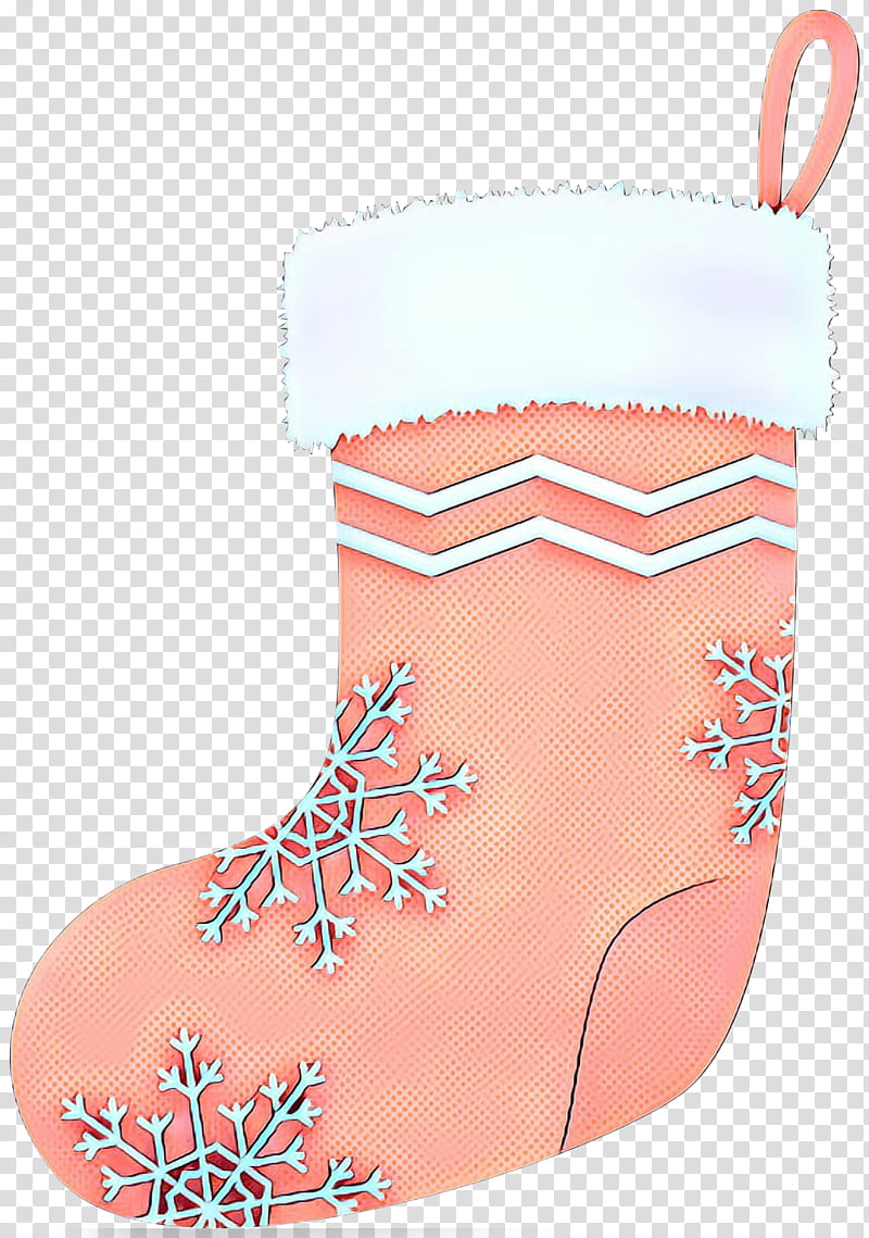 Christmas Boot, Shoe, Footwear, Pink, Christmas ing, Peach transparent background PNG clipart