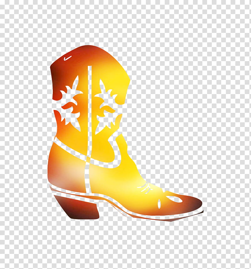 Background Orange, Boot, Shoe, Orange Sa, Footwear, Cowboy Boot, Yellow, High Heels transparent background PNG clipart
