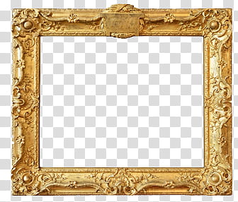square brown frame transparent background PNG clipart