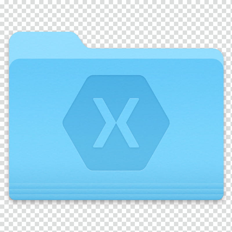 OS X Folder Icons for Software Developers, Xamarin transparent background PNG clipart