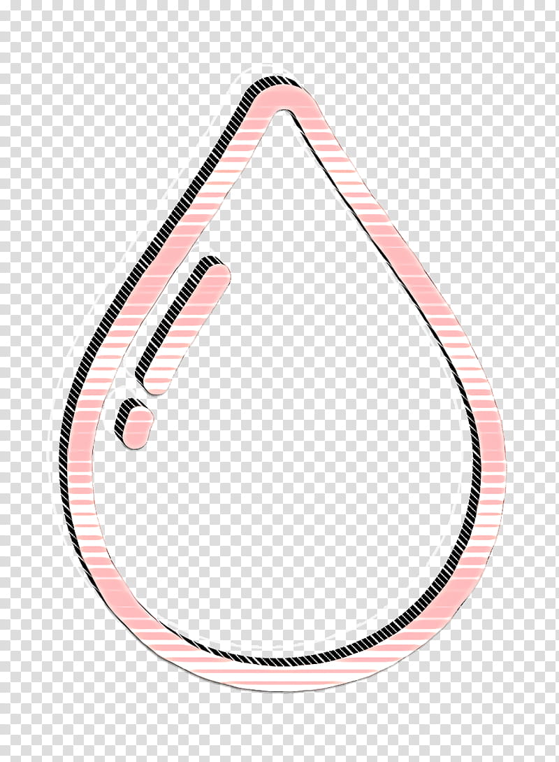 Water icon Raindrop icon For Your Interface icon, Pink, Triangle transparent background PNG clipart