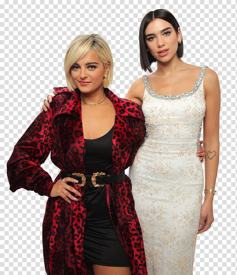 Dua Lipa and Bebe Rexha transparent background PNG clipart