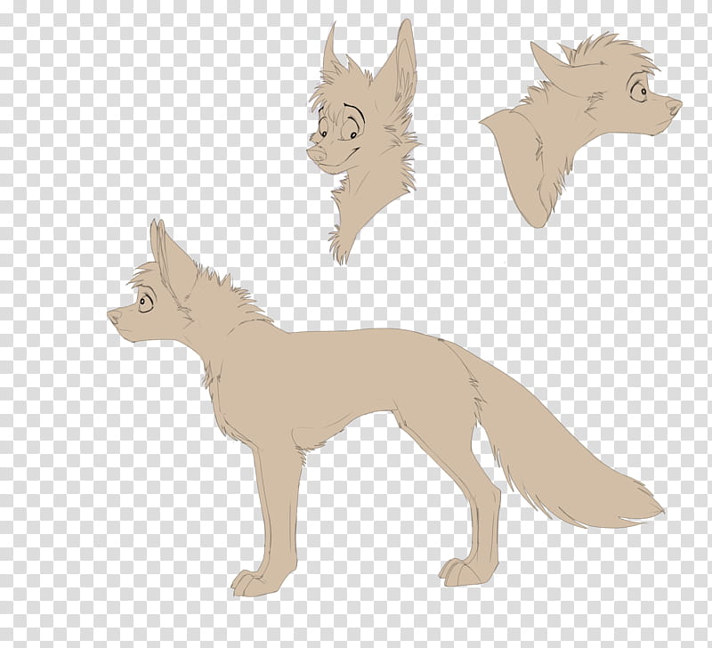 FREE to use Refsheet Base Fox Character transparent background PNG clipart