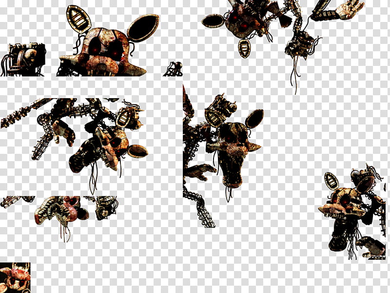 Five Nights at Freddy Mangle Old, FNAF  Withered Mangle transparent background PNG clipart