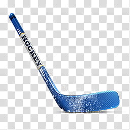 Hockey icons, HockeyStick_Right__, blue Hockey ice hockey stick transparent background PNG clipart