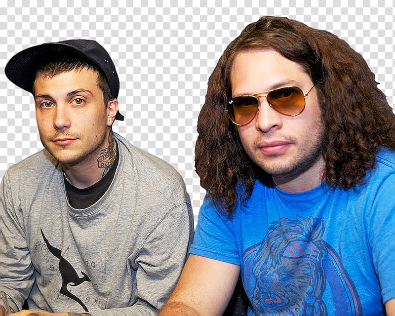Frank Iero and Ray Toro transparent background PNG clipart
