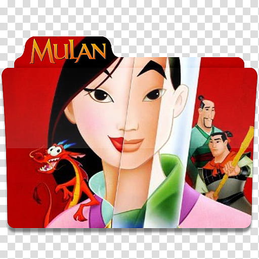 Disney Movies Icon Folder Pack, Mulan transparent background PNG clipart