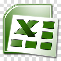 Office Standard , Excel  icon transparent background PNG clipart