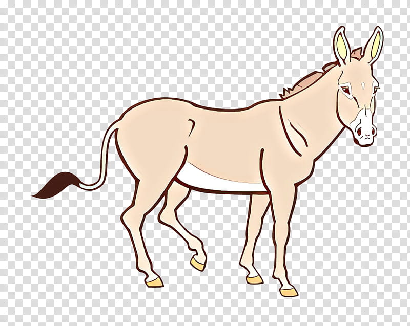 Donkey, Mule, Drawing, Horse, Sheep, Live, Cartoon, cdr transparent background PNG clipart